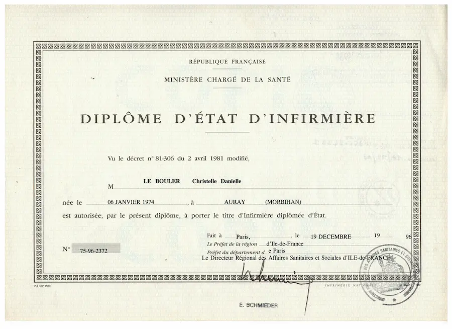 À propos 5 DE infirmiere